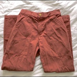 Big Bud Press pencil pants clay red